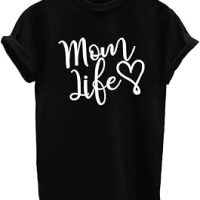 LOOKFACE Women Funny Graphic T Shirt Cute Short Sleeve Tees Tops
