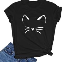 LOOKFACE Women's Cute T Shirt Junior Tops Teen Girls Graphic Tees