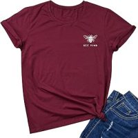 BLACKMYTH Women Cute Tops Graphic T Shirts