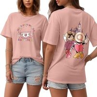 Flafens Graphic Tees T Shirts for Women - Cute Womens T-Shirts Cotton Tshirts Tops Teens Girls
