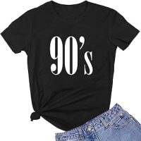 LOOKFACE Women's Cute T Shirt Junior Tops Teen Girls Graphic Tees